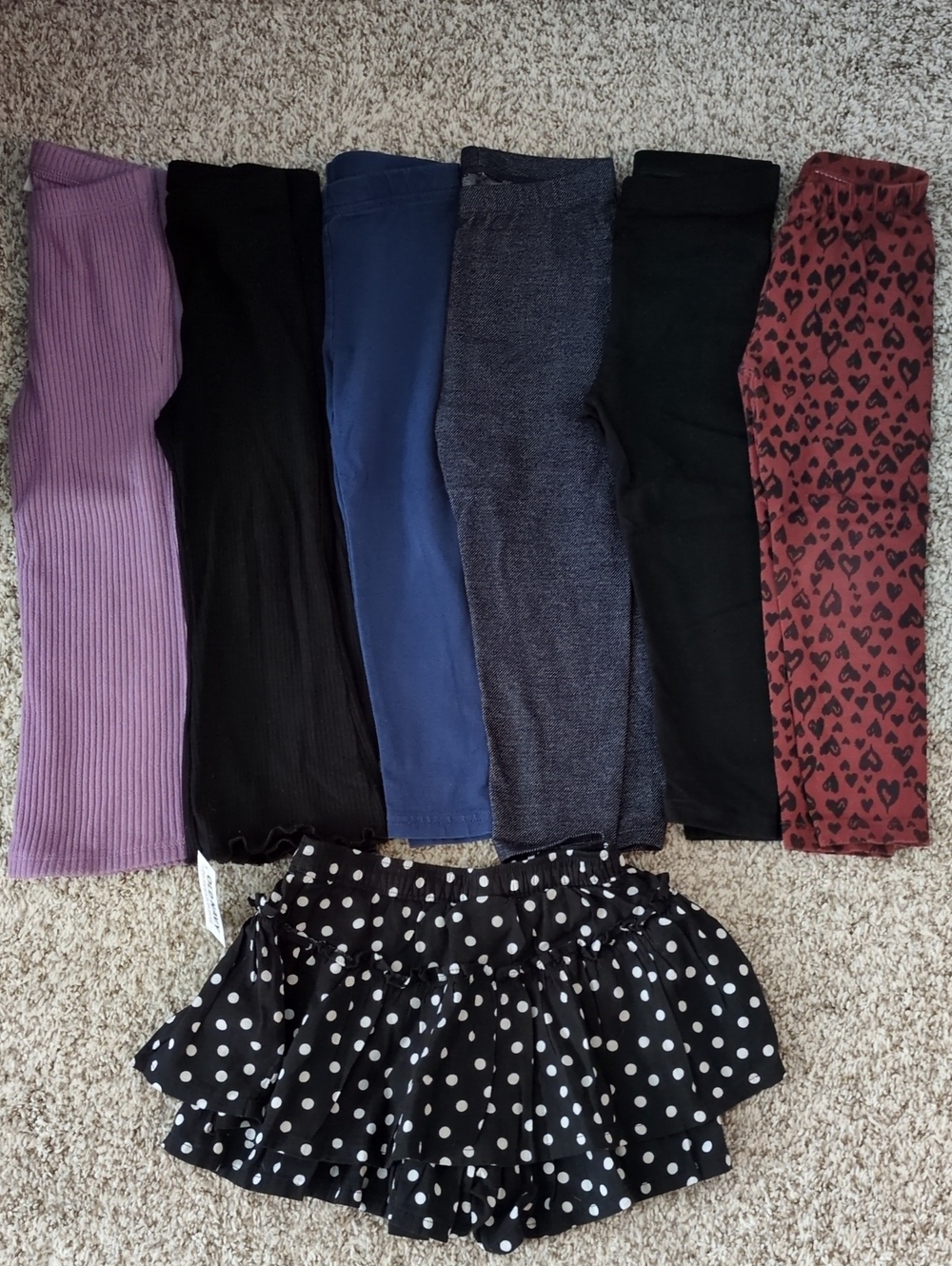 Girls 3T Leggings Pants Skirt Bundle Old Navy Carter’s Cat & Jack